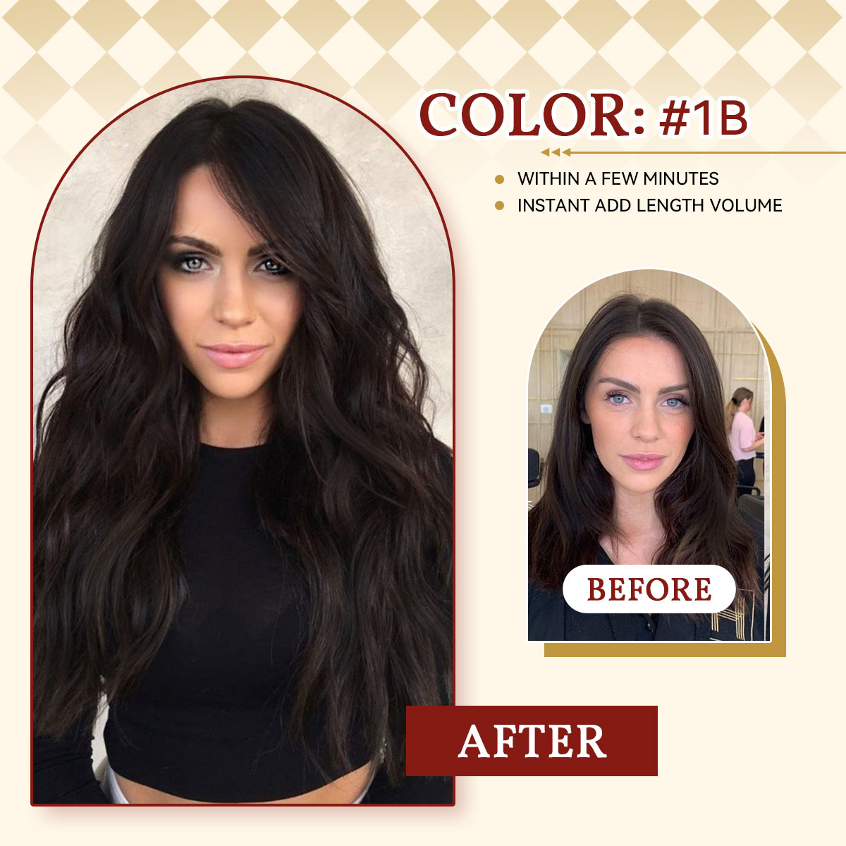 12A الطبيعية موجة كليب Ins وصل - مراجعة Seamless Clip In Hair Extensions Human Hair وسعره