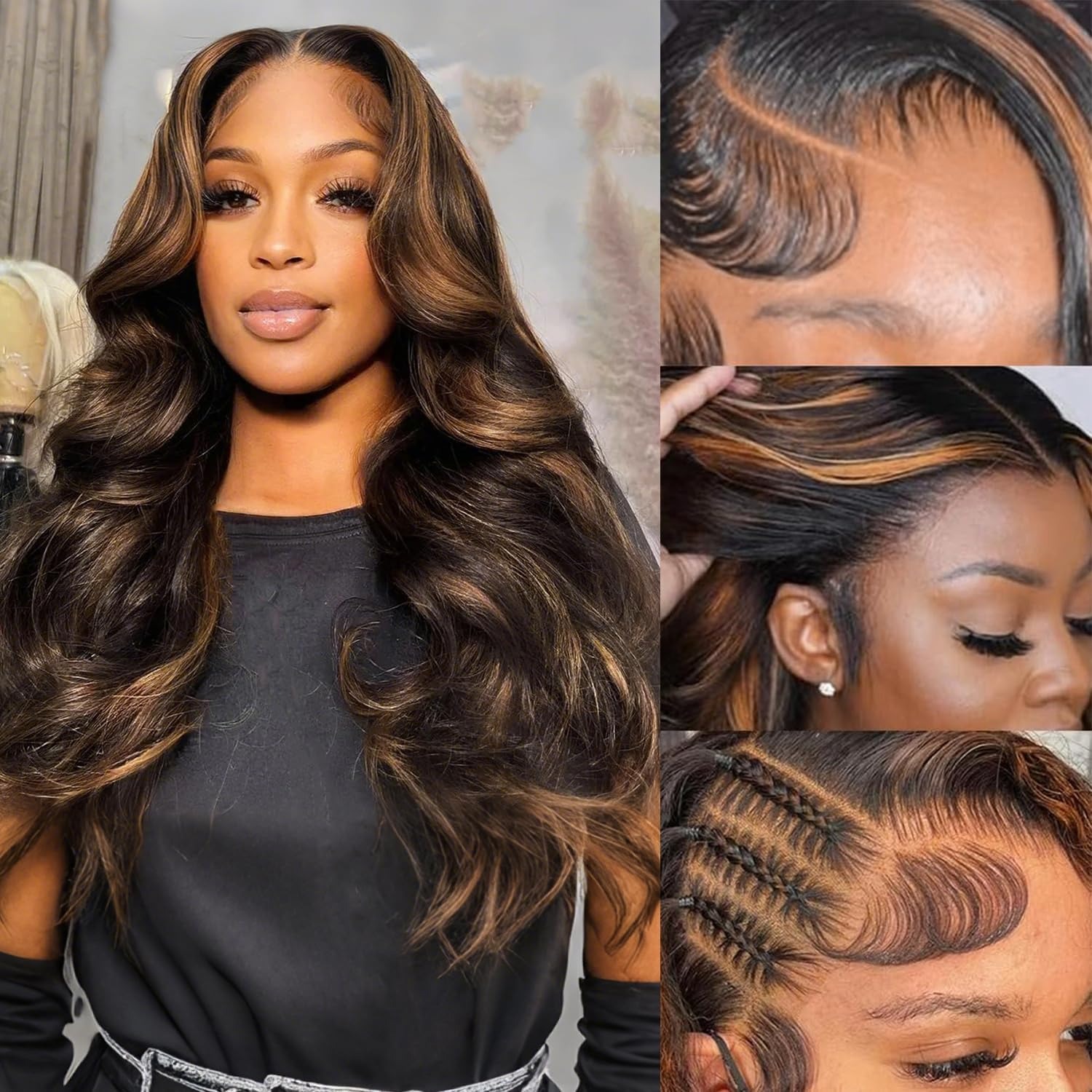 شعر مستعار P1B/30 من الشعر الب - مراجعة Lace Front Wigs وسعره